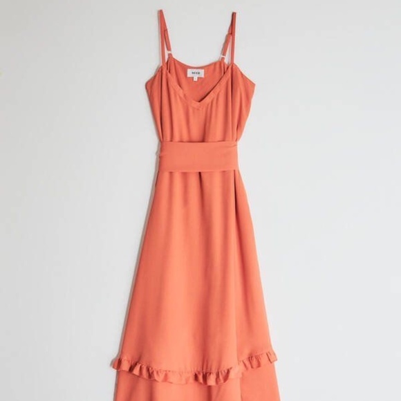NEED Aero Maxi Dress - Papya - Picture 1 of 5